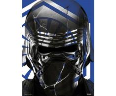 Erik - ImpresiÃ³n sobre lienzo Star Wars Episodio IX - Kylo Ren, multicolor, 30 x 40 cm