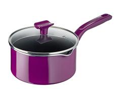 Tefal ChefClub by Tefal - Cazo (20 cm, Tapa Antiadherente), Color Morado (G8072404)