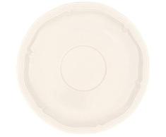 Villeroy & Boch Manoir Plato para taza, 15 cm, Porcelana Premium, Blanco
