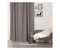 Homemaison Cortina Aislamiento con Ojales, poliÃ©ster, Gris, 260Â x 140Â cm