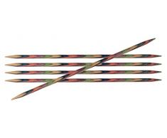 Knit Pro Cortina, Madera, Multicolor, 5.00