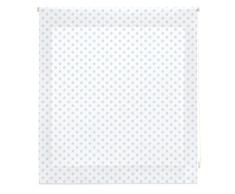 Blindecor Stars Estor Enrollable, Tela, Blanco con Estrellas Celeste, 150 x 180 cm