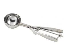 Metaltex Jumbo - Dosificador de helado, inox, extra grande, 65 mm