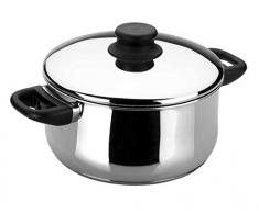 Lacor - 14324 - Cacerola Con Tapa GarInox 24 cms Inox.
