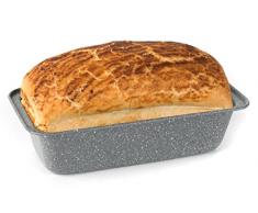 Salter BW02776G3EU7 Molde Antiadherente Casero De Acero Al Carbono, De La ColecciÃ³n Marblestone, 27 cm, Fuente Duradero para Hornear Pan de Platano, Zanahoria o LimÃ³n, Gris