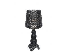 Kartell Mini Kabuki, LÃ¡mpara de mesa, Negro Opacos