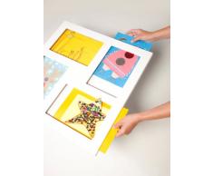 Articulate Gallery A4 MDF - Marco de fotos Macro Four Way, Blanco