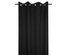 Eminza Cortina (135 x Al240 cm) Nelson Negro.