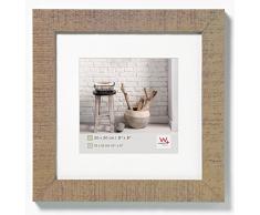 Walther Home Marco de Fotos, Madera, Beige-marrÃ³n, 20 x 20 cm