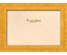 Natalini BIANTE Giallo 10X15 Marco de Fotos con Soporte para Mesa, Madera, Amarillo, 10 X 15 X 1,5