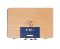Lefranc & Bourgeois Caja Madera oleo Fine, Multicolor, 40ml