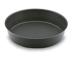 Lacor 68827 - Molde alto, aluminio, antiadherente, 26 cm, negro