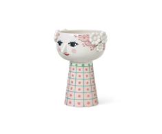 Rosendahl, Eva Vase H18.5 Pink - Vaso Rosa, Unisex para Adulto