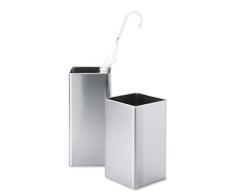 Zak ! Designs Zack 50477 Angolo - Papelera Rectangular sin Tapa (40 x 20 x 20 cm)