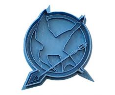 Cuticuter Los Juegos del Hambre Sinsajo Cortador de Galletas, Azul, 8x7x1.5 cm