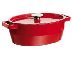 Pyrex Slow Cook - Cacerola De Hierro Fundido Oval, 29 Cm, 3,8 L, Todos Los Fuegos