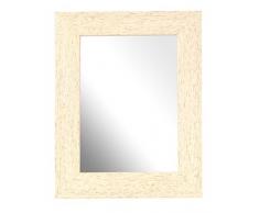 Inov8 7 x 12,7 cm Marco para Espejo Tradicional, 2 Unidades, Crema 306