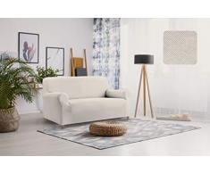 Sogni e capricci CD-PR-PANNA-2P Funda para sofà Pretty, Crema, 2 plazas