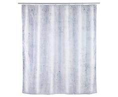 Wenko 23799100 - Cortina de Ducha Concrete, poliÃ©ster, 180 x 200 cm
