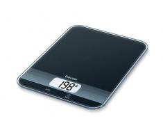 Beurer KS19 - Balanza de Cocina, 5 kg/1 gr, botÃ³n tÃ¡ctil, Color Negro
