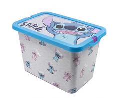 Caja de almacenaje con Cierre de Click de 7 litros de Stitch and Angel