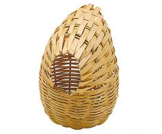 Ferplast servilletas de Nido Mimbre Nesting Caja 8 x 11 x 10 cm