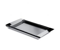 Alessi Officina Tiffany bandeja, plateado
