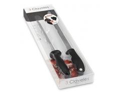 3 Claveles Set Cuchillo JAMONERO EVO Y CHAIRA + Regalo Cubre Jamon B 3C