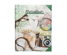 Grupo Erik Editores álbum de Fotos 24 x 32 cm, 30 páginas Autoadhesivas Travel Vintage