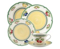 Villeroy & Boch 10-2281-30 French Garden Fleurence - Vajilla (30 Piezas), diseÃ±o rÃºstico