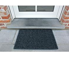 AstroTurf Classic Felpudo Alfombra de Entrada Exterior, 40 x 60 cm, Color Gris Claro, 60x40x1 cm