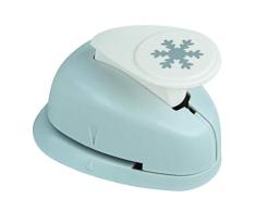 Rayher Perforadora de papel y Scrapbooking, copos de nieve, 1,6 cm ø, hasta 200 g/m², 69013000