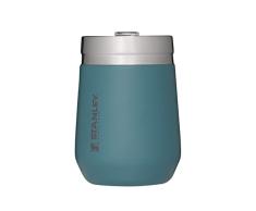 Stanley Go Everyday Tumbler 0.29L Lagoon - Vaso de acero inoxidable para vino, cÃ³cteles, cafÃ©, tÃ© - Se mantiene frÃ­o / caliente durante horas - Sin BPA - Apto para lavavajillas