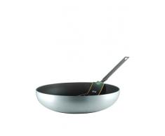 Ollas Agnelli Seleccione Pan evasÃ© Alta de Aluminio, con Mango de Acero Inoxidable, Plata, 28 cm