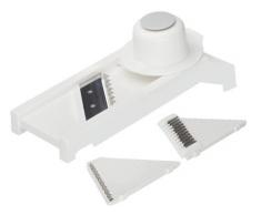 G S D HaushaltsgerÃ¤te Mandolina DomÃ©stica, Blanco, 34x12x7 cm