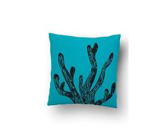 Lulu Home - Funda de Almohada, Multicolor, 45 x 45 cm