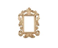 NA Marco de fotos pequeÃ±o de oro real para fotos de fotos de estilo barroco