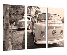 Cuadros Camara Poster FotogrÃ¡fico Furgoneta volkswagen vintage sepia TamaÃ±o total: 97 x 62 cm XXL; Multicolor