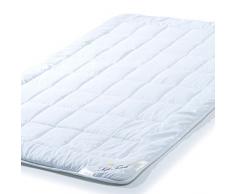 aqua-textil Edredón, Otros Techos wählbar | Microfibra edredón | Diferentes tamaños Soft Touch, Microfibra, Weiß, 135 x 200 cm