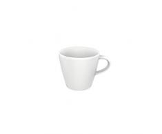 Villeroy & Boch 10-4240-1420 Manufacture Rock Blanc, Taza expreso y Moca de Porcelana Premium, Apta para lavavajillas, Porcelain