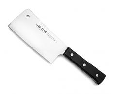 Arcos Cuchillo Carnicero 6 Pulgadas Nitrum Acero Inoxidable y Hoja 160 mm, 477 gr, Cuchillo Profesional para Deshuesar, Mango Ergonómico Polioximetileno POM, Serie Universal, Color Negro