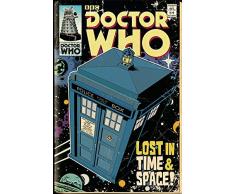 GB Eye, Doctor Who, Tardis Comic, Maxi Poster, 61x91.5cm