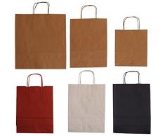 Saul Sadoch Rex SDS36B Bolsa de Papel - Bolsas de Papel (Color Blanco, 410 mm, 360 mm, 120 mm)