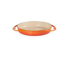 Le Creuset Bandeja tarta tatin de hierro fundido, 28 cm, apto para todas las fuentes de calor, incluso inducción, Volcanico, 20129280902460