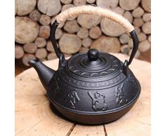 Croci Tetera Hierro Fundido Negra 500 ml, None, 10