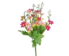 Mnixy 1 Ramo de Flores Artificiales cinerarias para decoraciÃ³n, hogar, Oficina