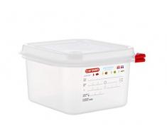 Araven Gastronorm - Fiambrera Profesional (1,8 L, 176 x 162 x 100 mm)