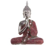 Puckator Figura de Buda tailandÃ©s (1 Unidad), Resina, Multicolor, Altura 28 cm, Ancho 20 cm, Profundidad 8,5 cm