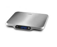 Caso Germany Balanza De Cocina L15, Metal, Edelstahl, Silber, 26.50 x 33.00 x 27.00 cm