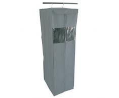 MSV Funda ROPERO 50X38X130CM, Gris, 130x38x50 cm